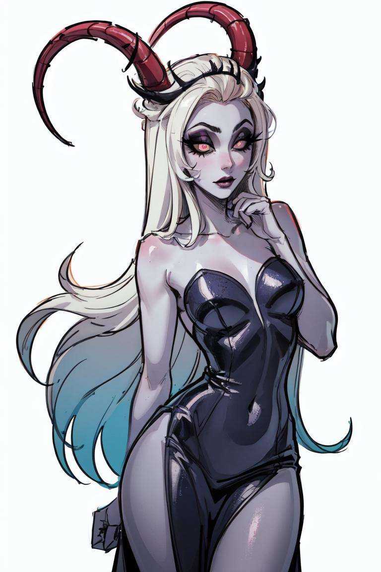(grey skin,  grey sclera,  white iris on Tensor.Art
