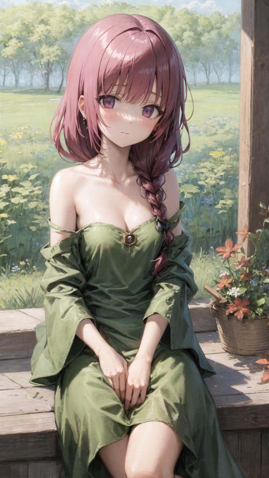 masterpiece,  best quality,  hiroi kikuri on Tensor.Art