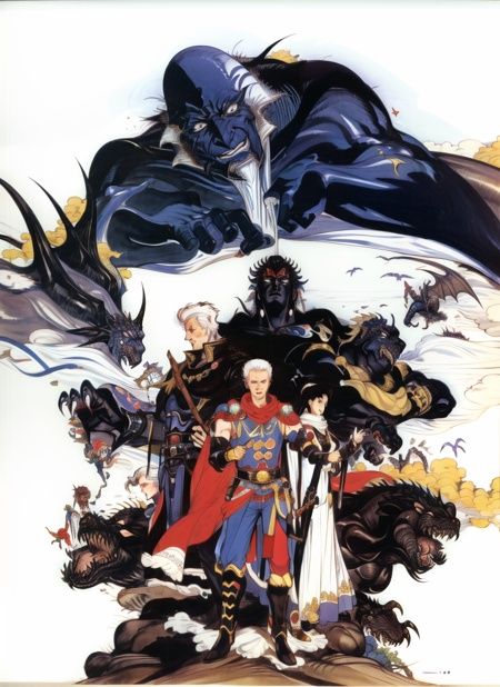 amano yoshitaka,  1990s \(style\),  6+boys on Tensor.Art