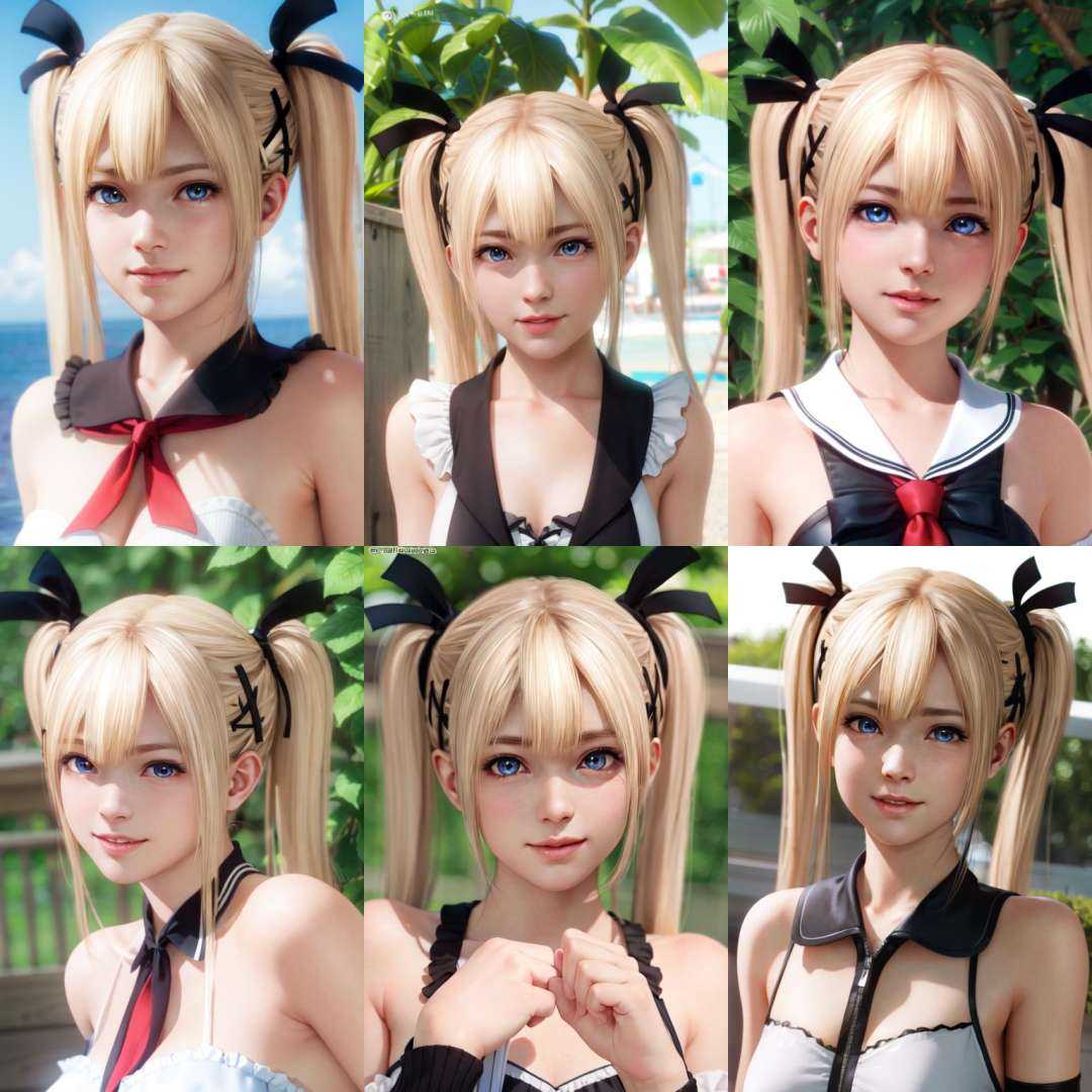 marie rose,  face,  beautiful on Tensor.Art