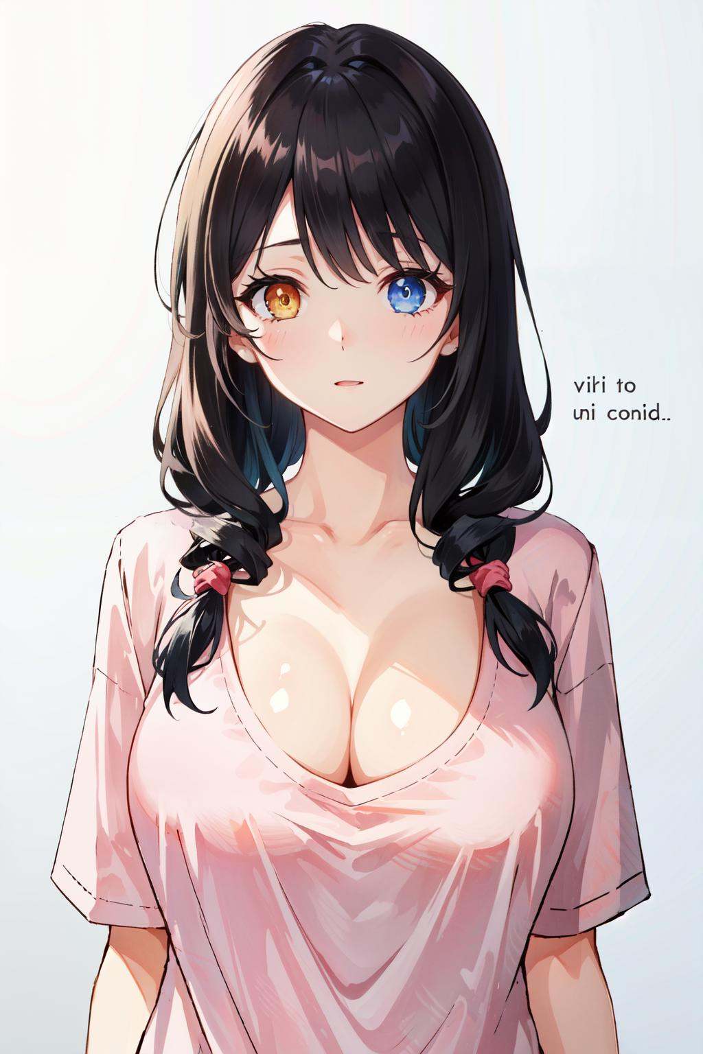 1girl,  solo,  black hair on Tensor.Art