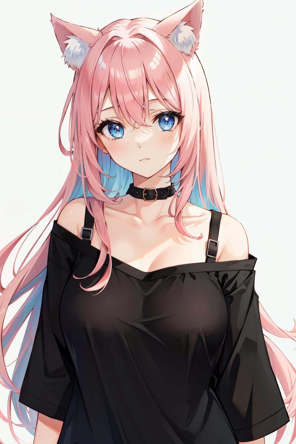 1girl,  solo,  pink hair by Goofy Ai on Tensor.Art