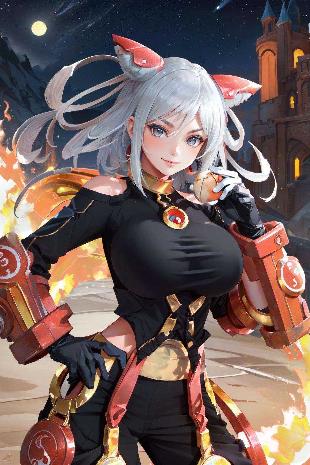 ((Big breasts)),  ((Big breasts)),  1girl on Tensor.Art