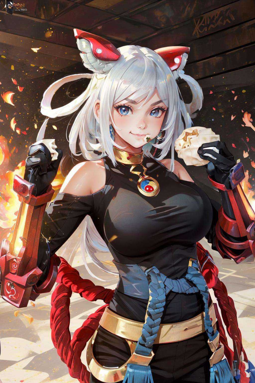 ((Big breasts)),  ((Big breasts)),  1girl on Tensor.Art