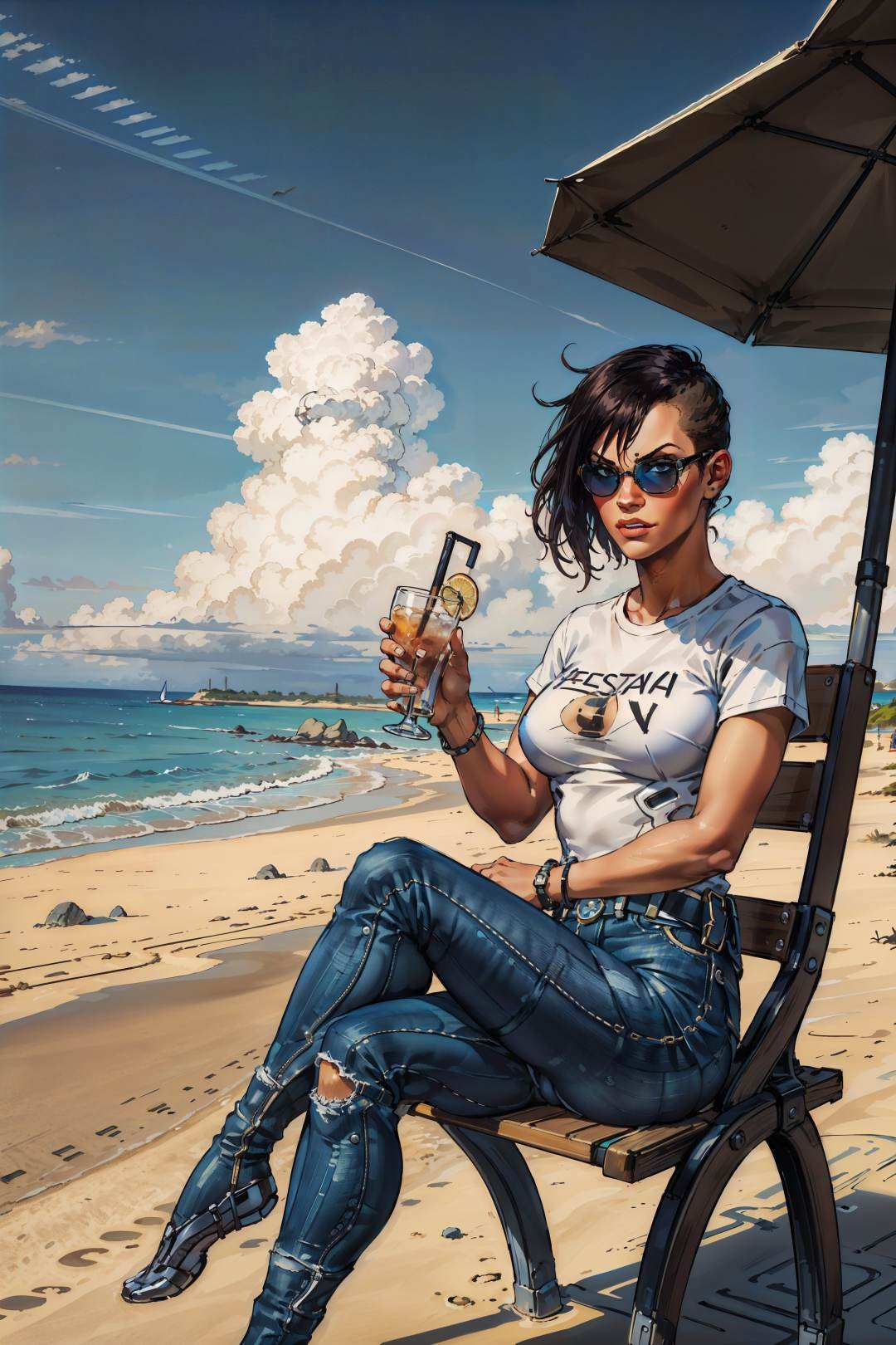 yelenaDX_soul3142,  1girl,  sunglasses on Tensor.Art