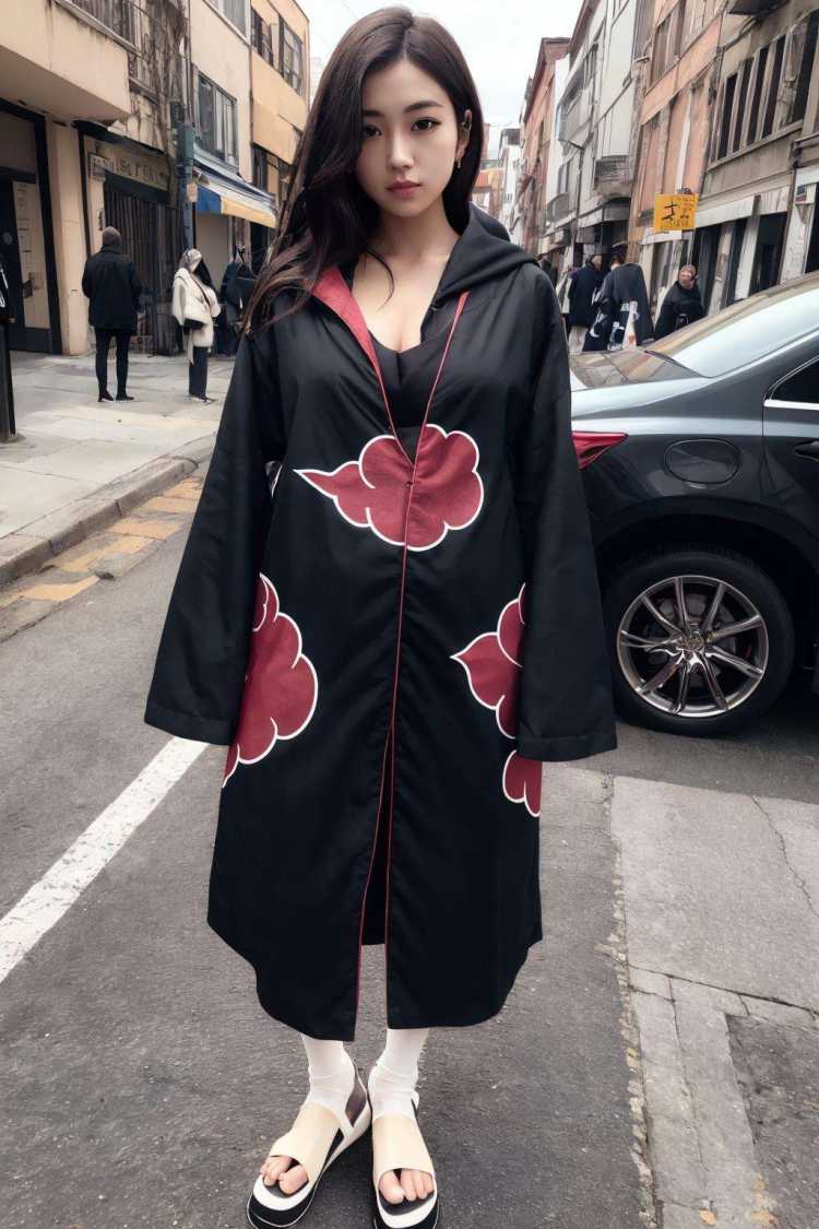 Akatsuki Outfit | Goofy Ai by Goofy Ai on Tensor.Art