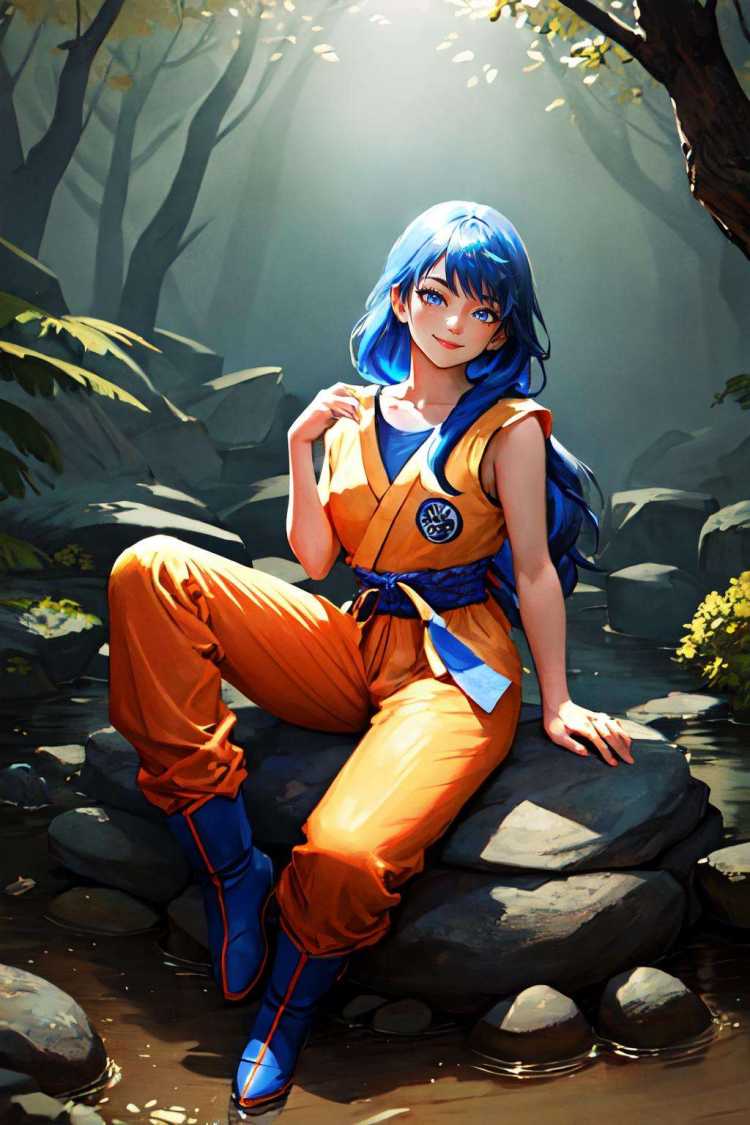 GOKU TURTLE OUTFIT by Mrcreative01 on Tensor.Art