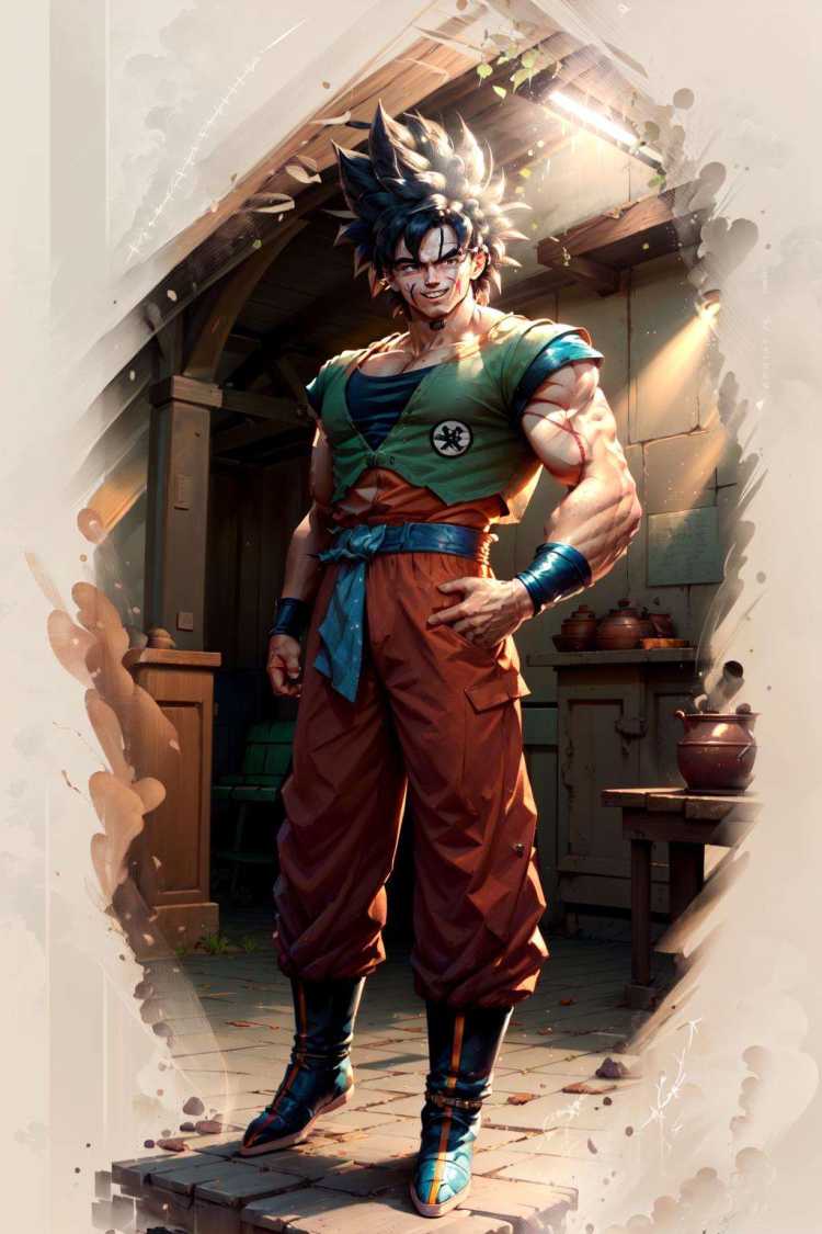 GOKU TURTLE OUTFIT by Mrcreative01 on Tensor.Art