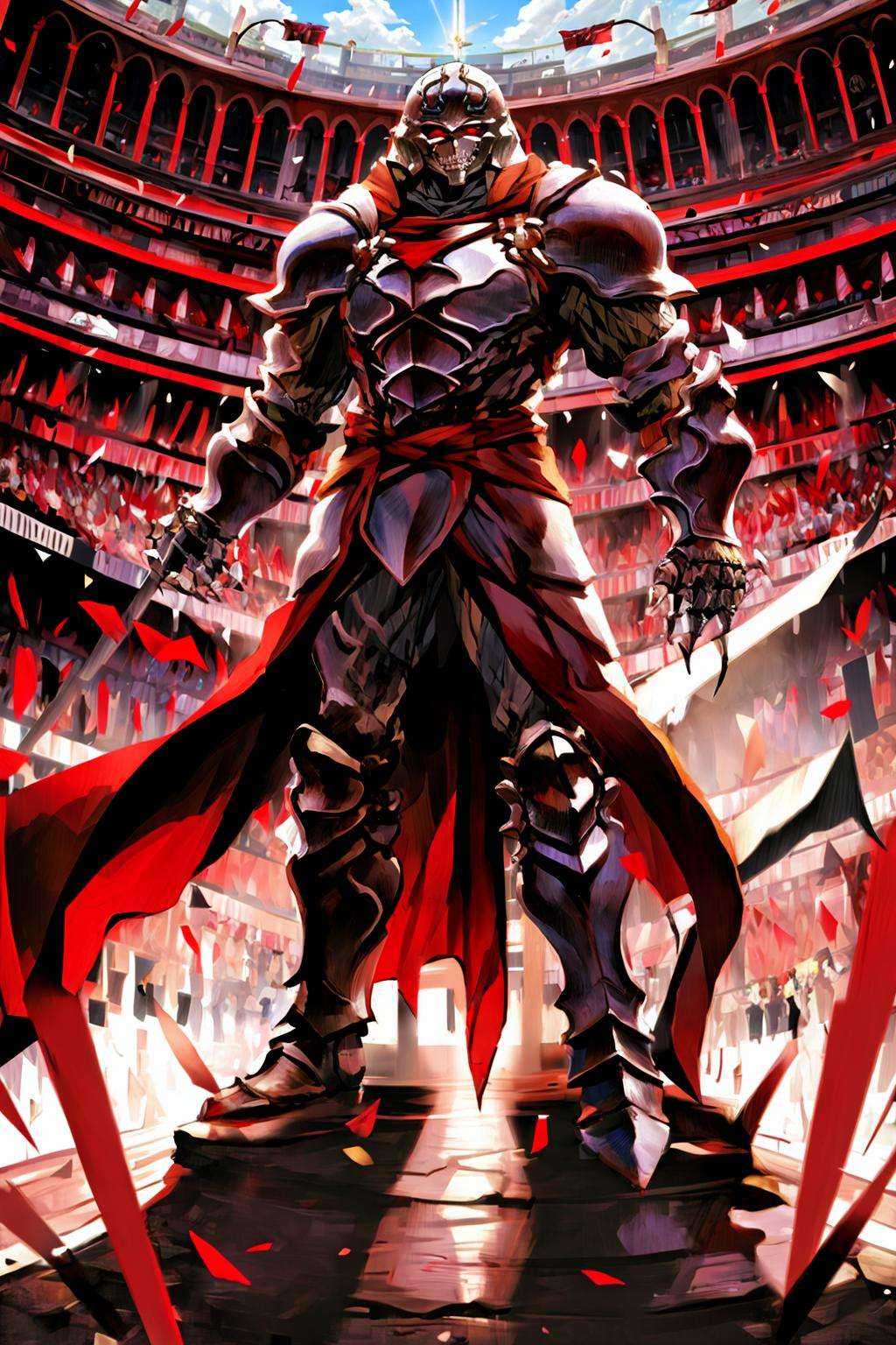 masterpiece,  best quality,  skeleton warrior on Tensor.Art