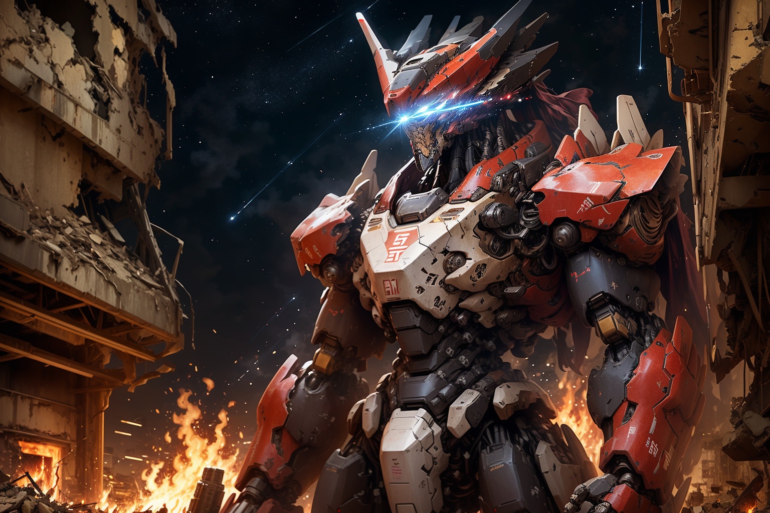 masterpiece,  best quality,  giant mecha on Tensor.Art