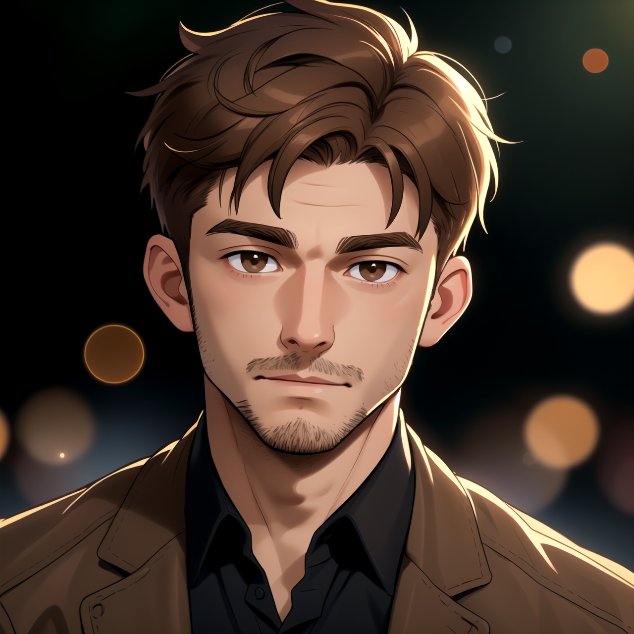 (looking at viewer),  young ***** man,  dark completion on Tensor.Art