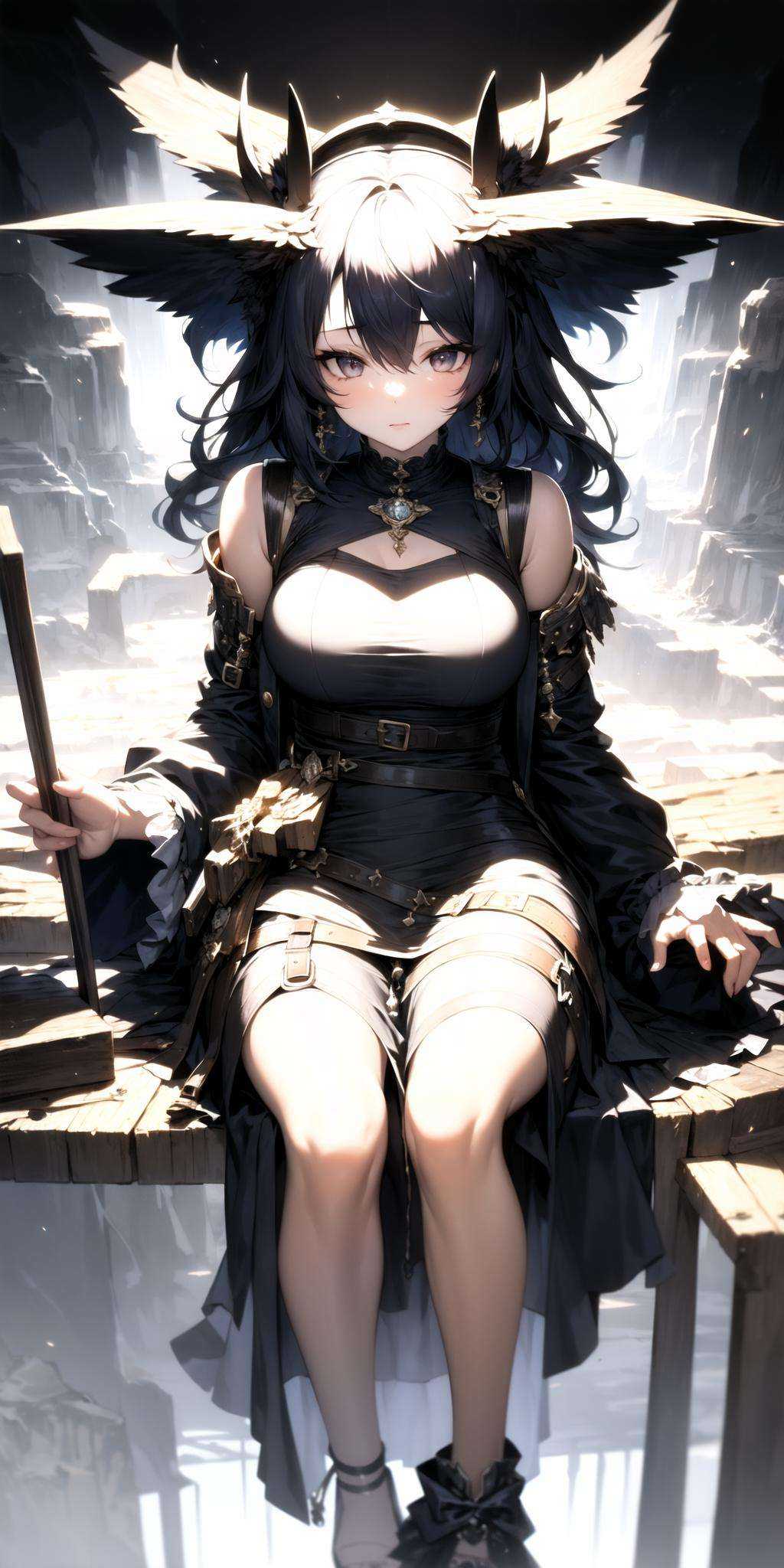 masterpiece, best quality, 1girl, gpts style, (dimensional shift:1.2), (shift:1.1) <lora:GPTS 18 Dynorm_6400:1>