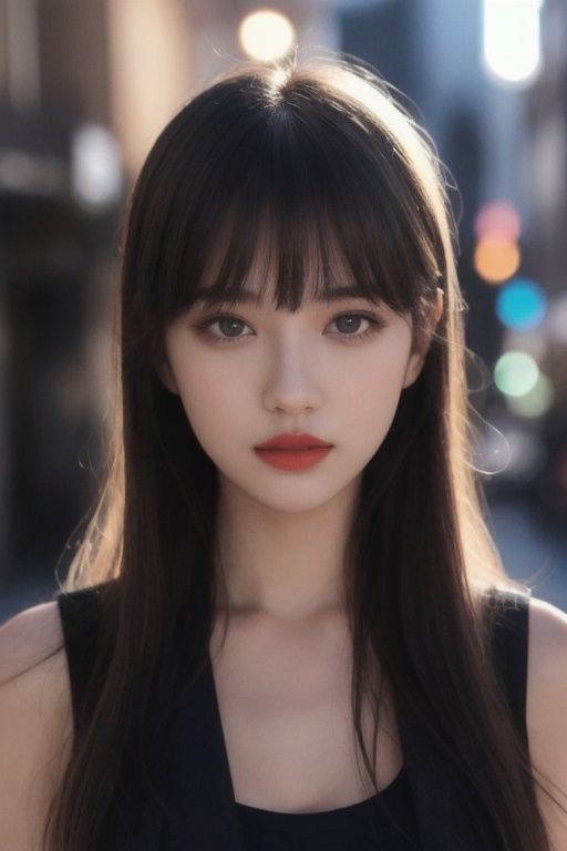 A girl,  long hair,  half picture by 阿汤 on Tensor.Art