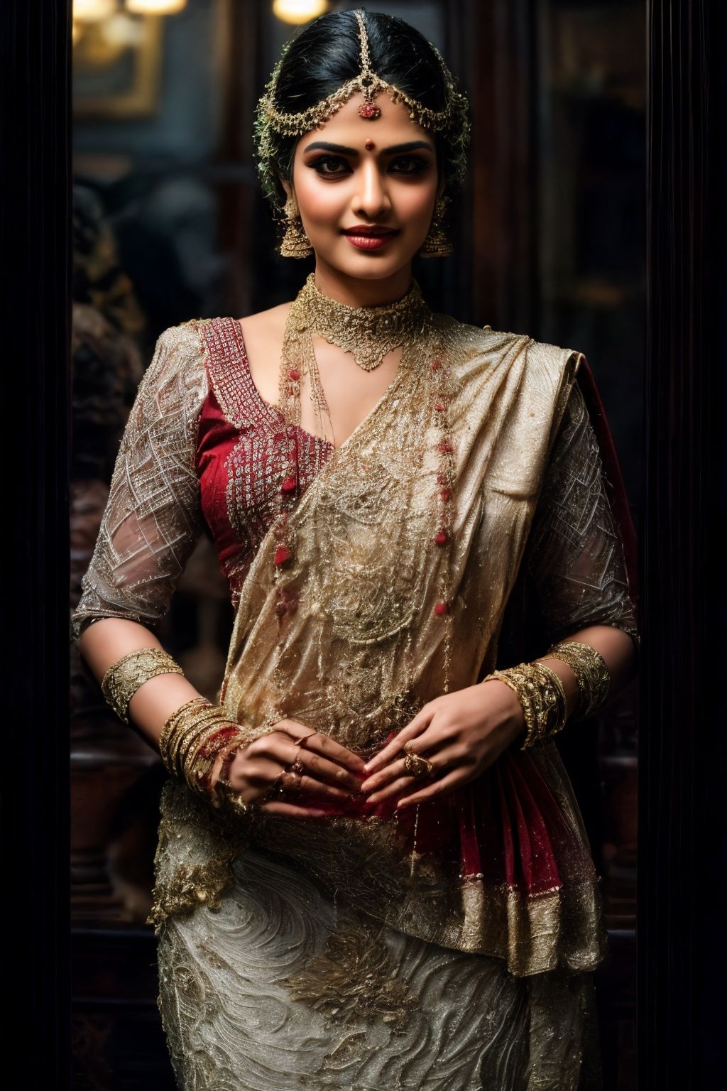 full body,  bursty,  Indian women by kg_09 ✔️ on Tensor.Art