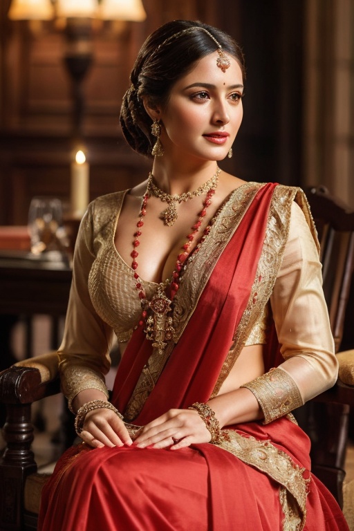 historical movie still,  Spanish (noble lady) sitting on the chair,  sleeves by kg_09 ✔️ on Tensor.Art