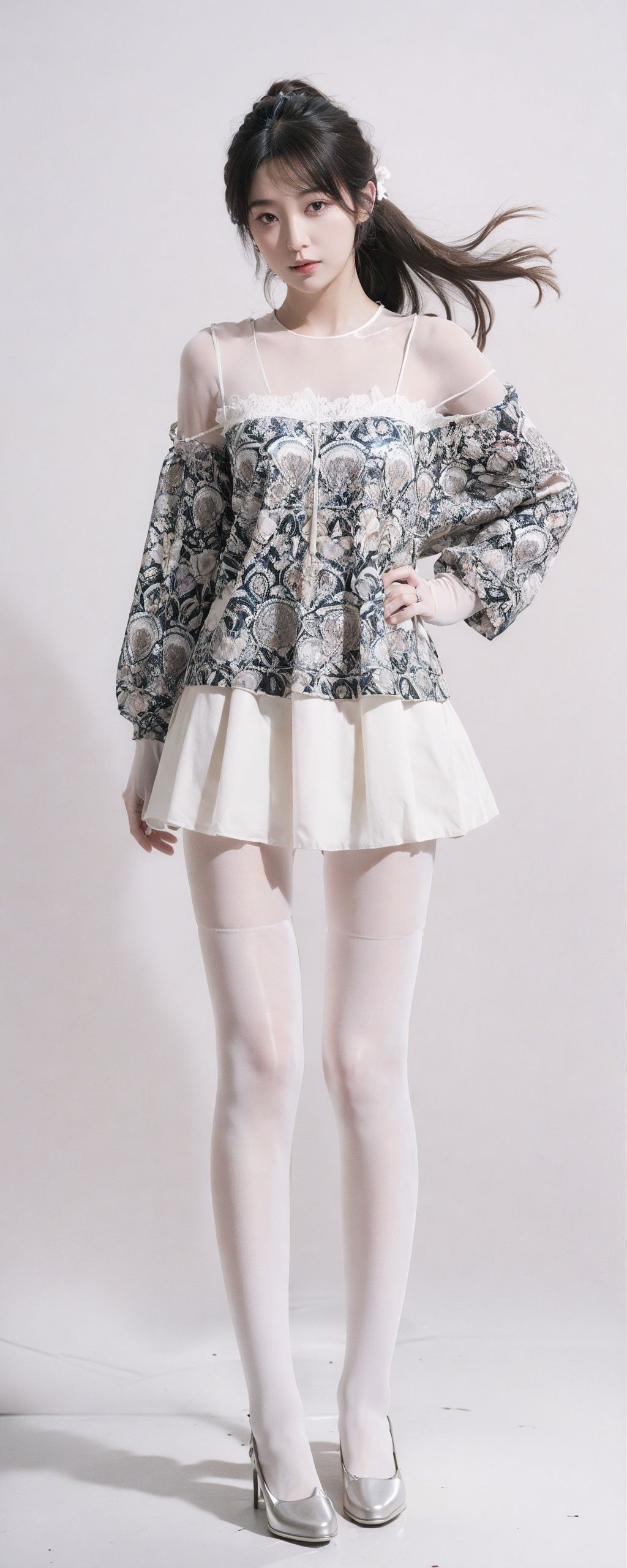 1girl,solo,moyou,white background,(full body), tutuwl, <lora:tutuwl3:1.3>