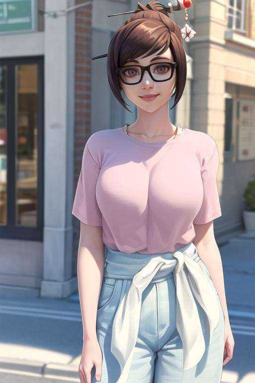 portrait,  waist up,  casual clothes on Tensor.Art