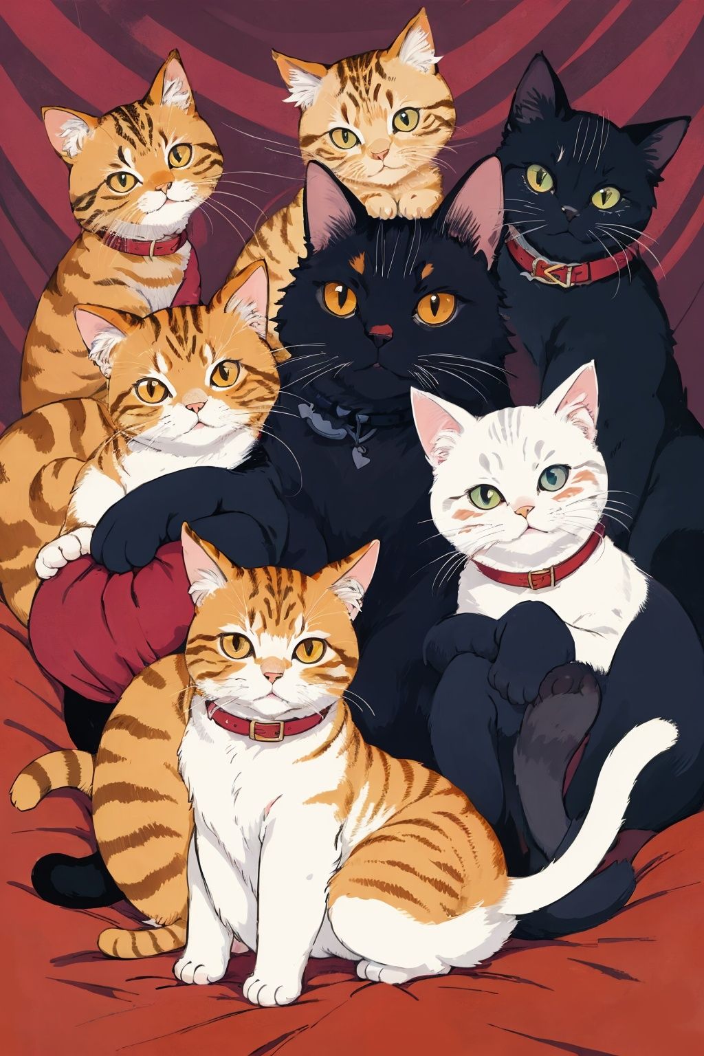masterpiece,  best quality,  cat on Tensor.Art
