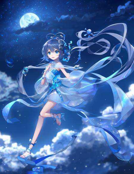 masterpiece,  best quality,  floating on Tensor.Art