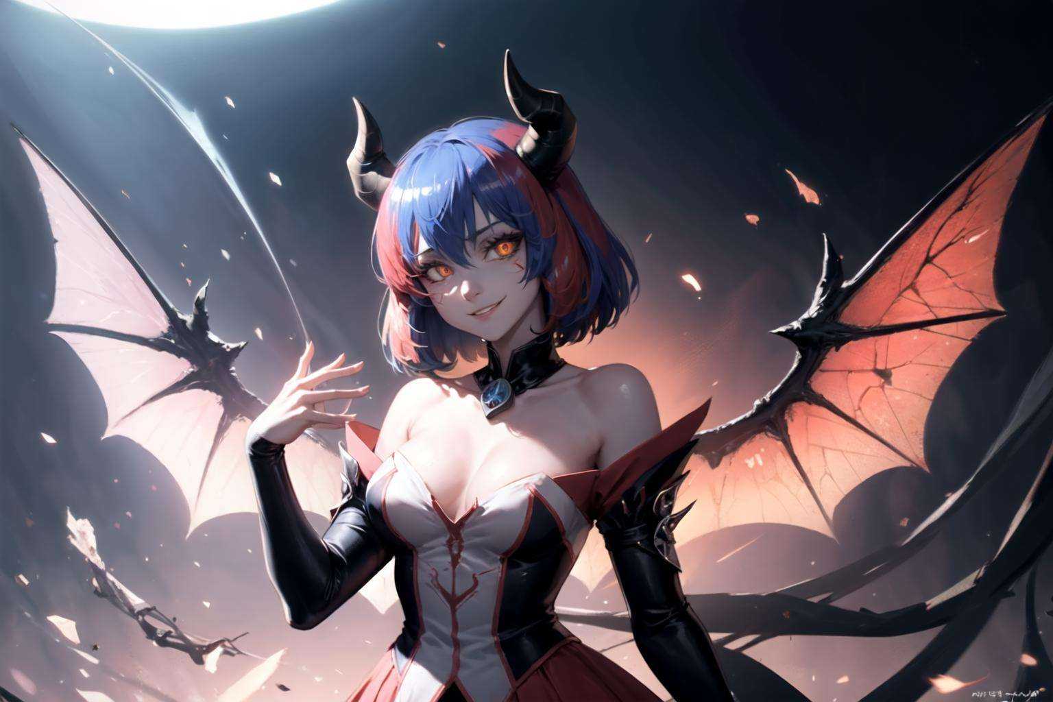 Chrome-chan,  looking at viewer,  smile on Tensor.Art