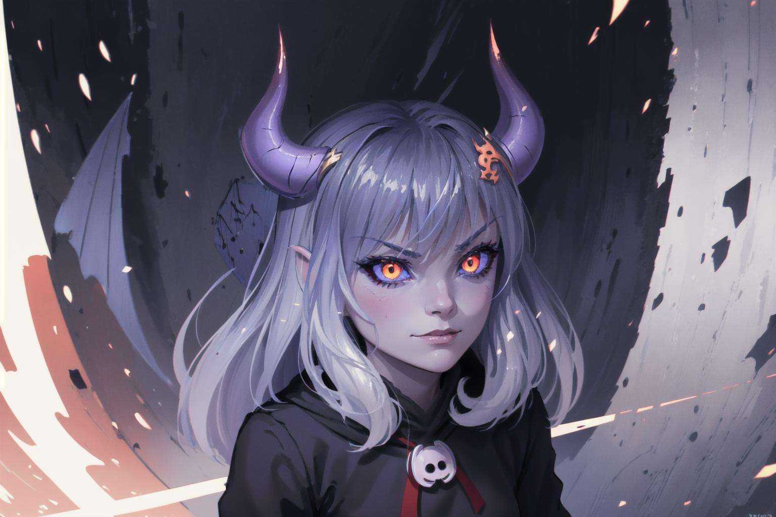 Discord-chan,  1girl,  DemonicT on Tensor.Art