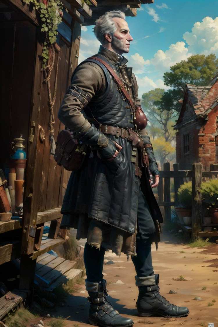 Regis  |  The Witcher 3 : Wild Hunt  by soul3142 on Tensor.Art
