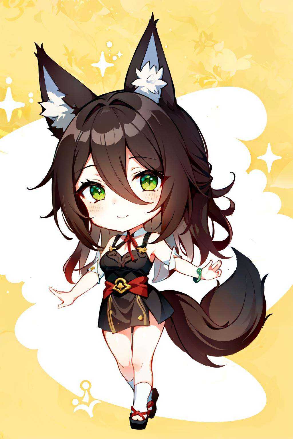 tingyun(hsr),  fox girl,  solo on Tensor.Art