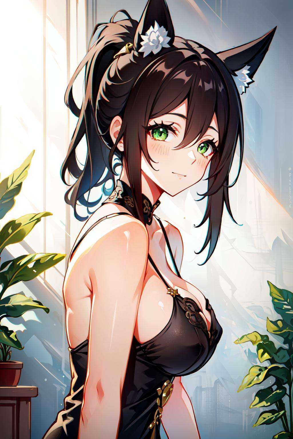 tingyun(hsr),  1girl,  ponytail on Tensor.Art
