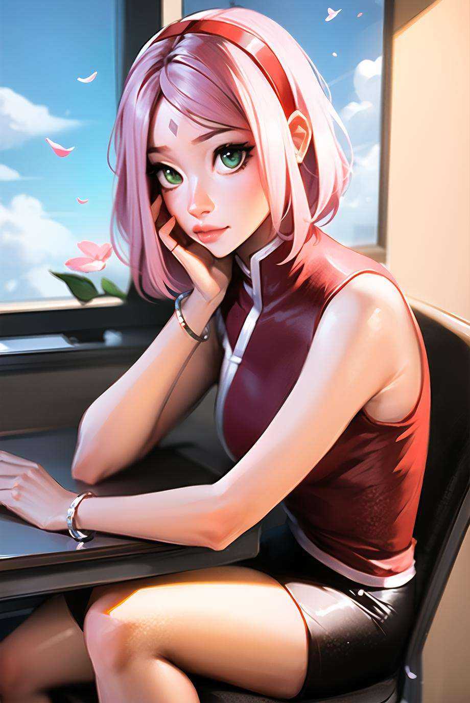 sam yang,  haruno sakura,  boruto: naruto next generations on Tensor.Art