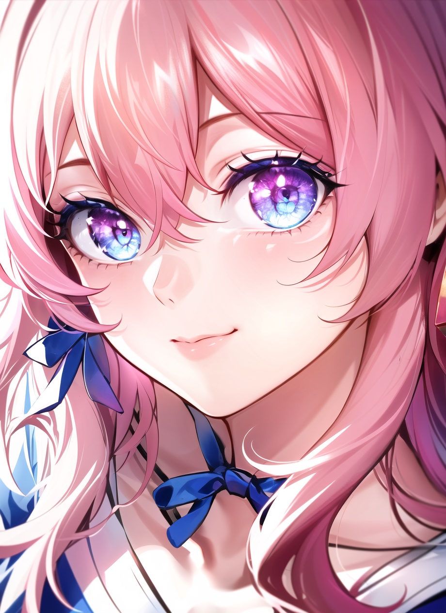 march 7th \(honkai: star rail\),  1girl,  blue eyes on Tensor.Art