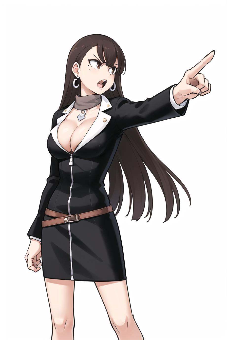 objection,  ace attorney,  1girl on Tensor.Art