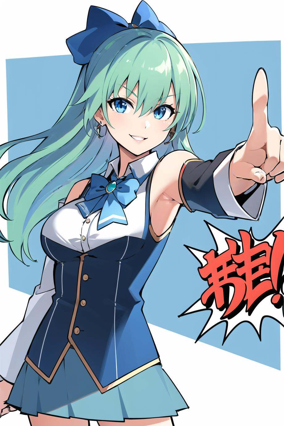 objection,  ace attorney,  1girl on Tensor.Art