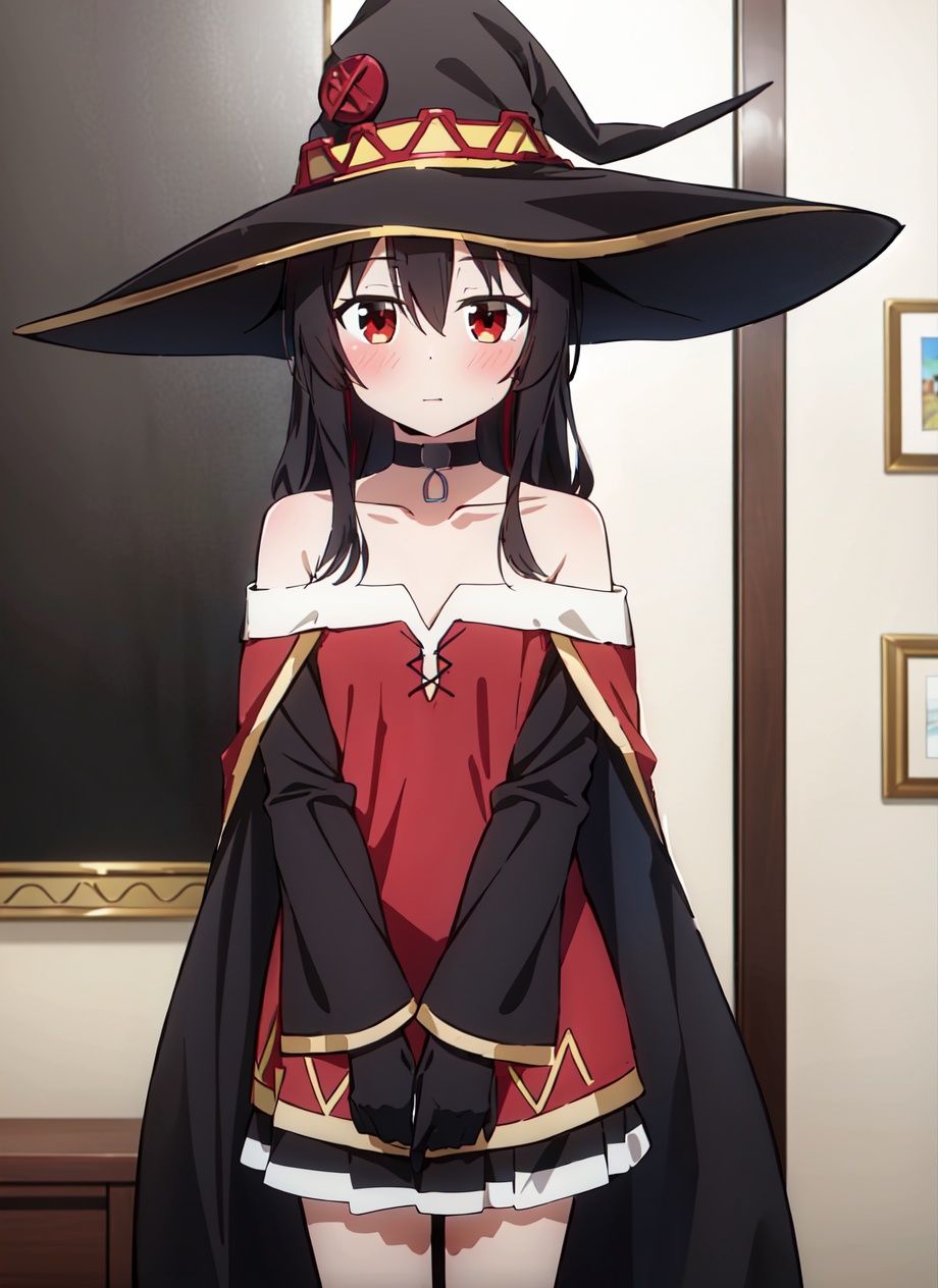 bocchi style,  megumin,  1girl on Tensor.Art
