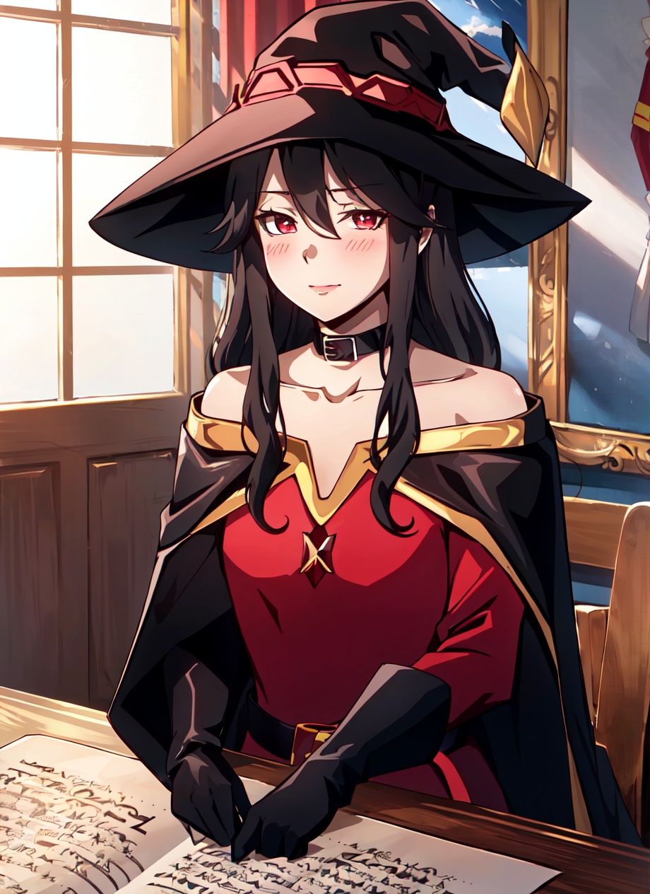 castlevania style,  megumin,  1girl on Tensor.Art