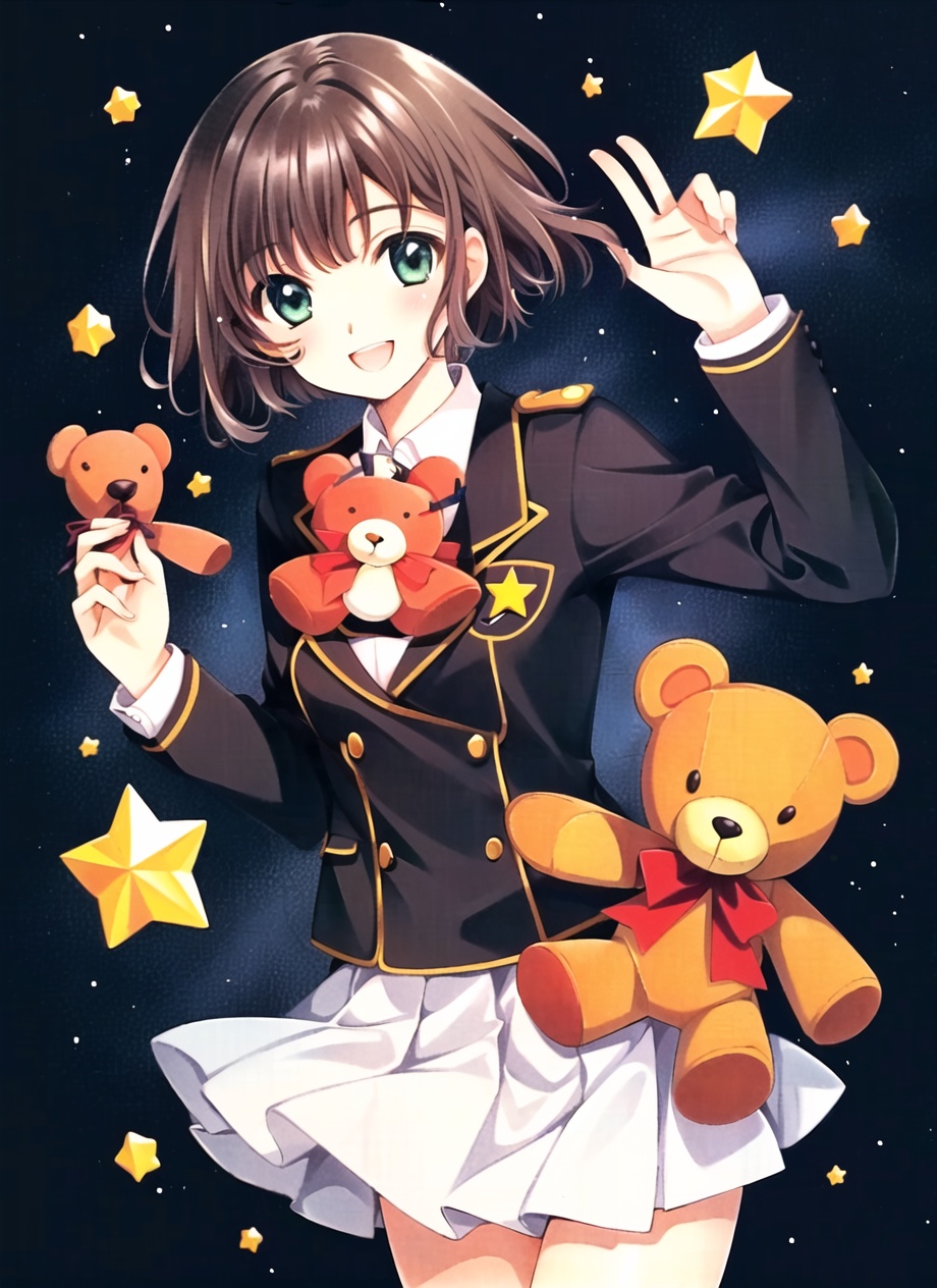 clamp \(circle\),  1girl,  :d on Tensor.Art