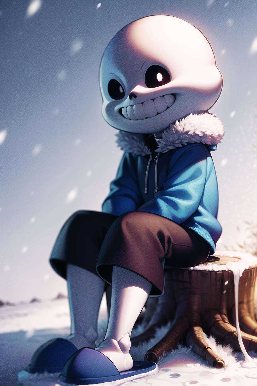 sans,  undertale,  1boy on Tensor.Art