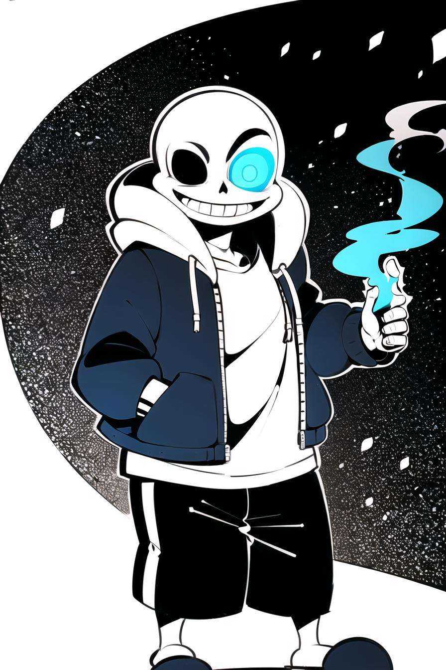 sans,  deltarune,  1boy on Tensor.Art