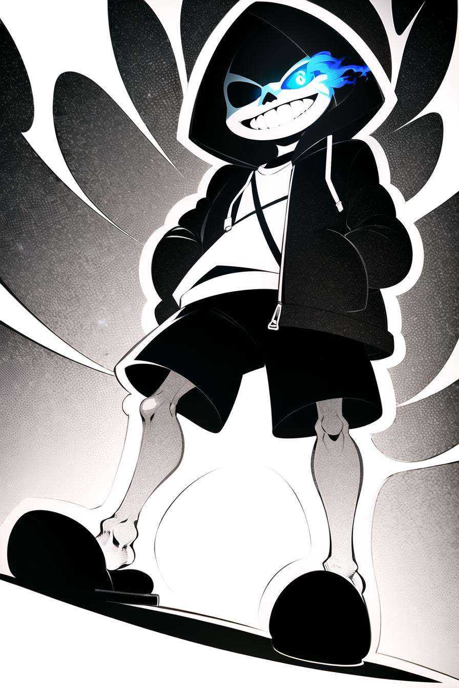 sans,  deltarune,  1boy on Tensor.Art