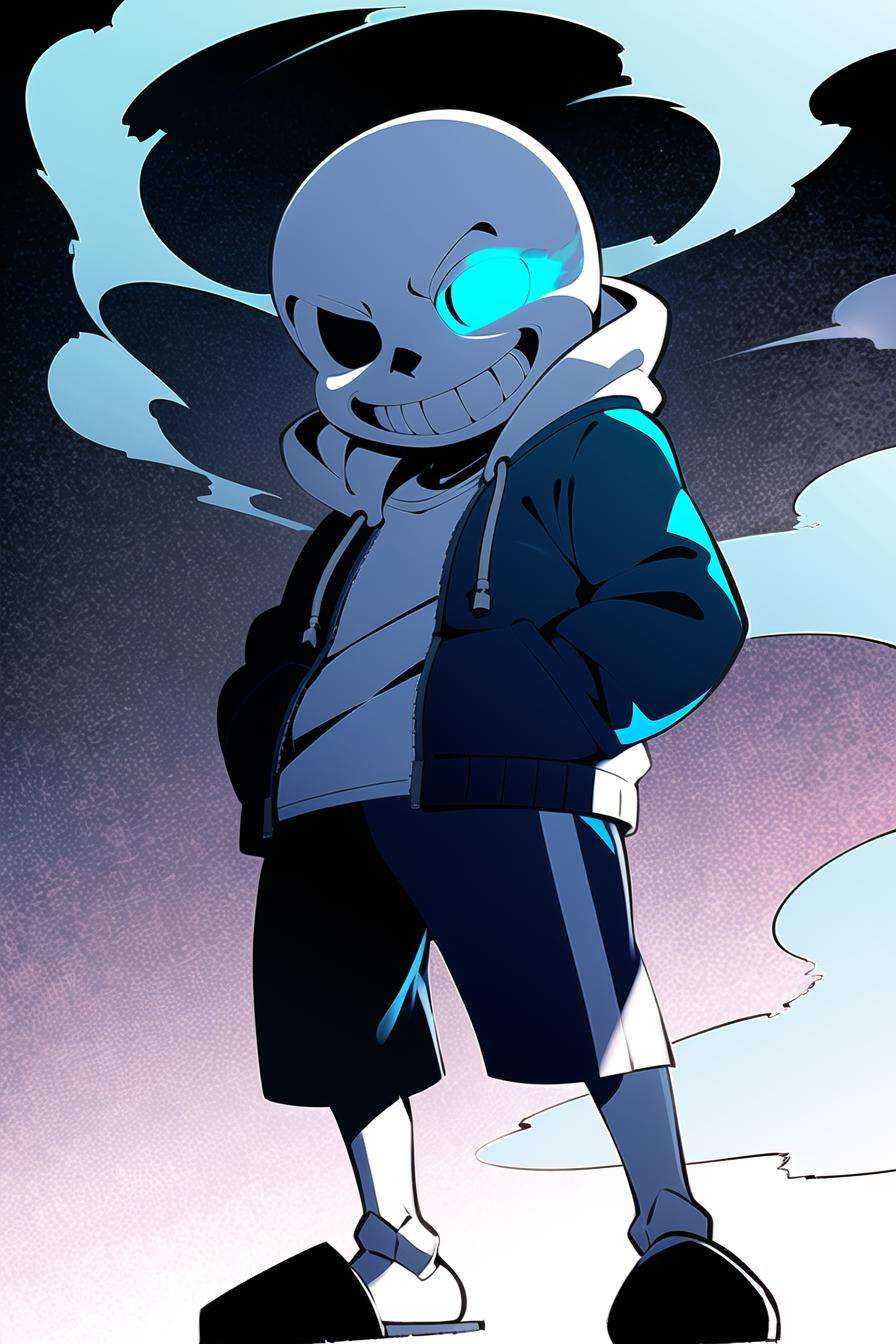 sans,  deltarune,  1boy on Tensor.Art