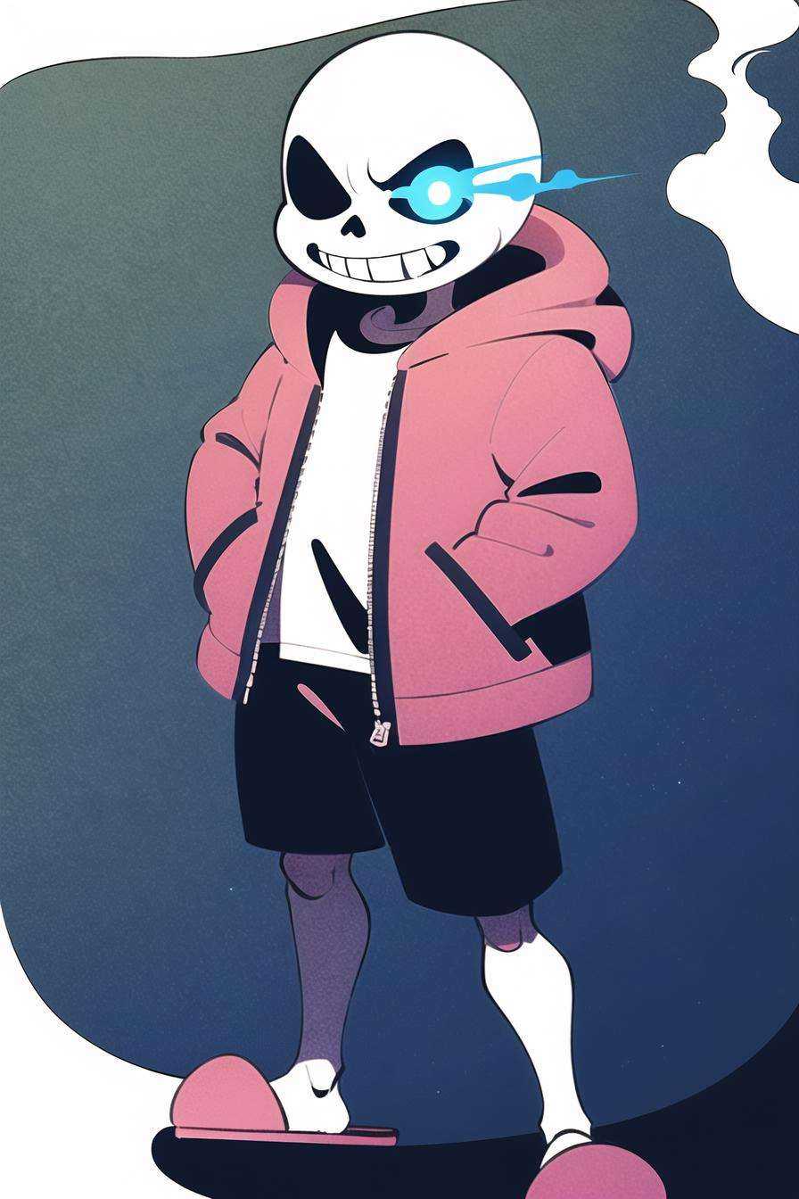 sans,  undertale,  1boy on Tensor.Art