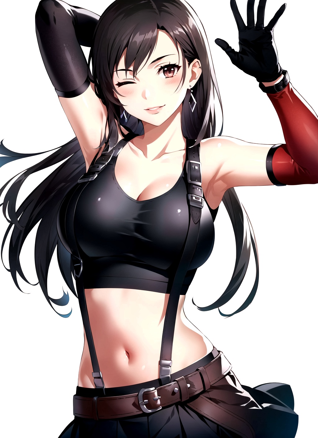 bunbun ,  tifa lockhart,  1girl on Tensor.Art