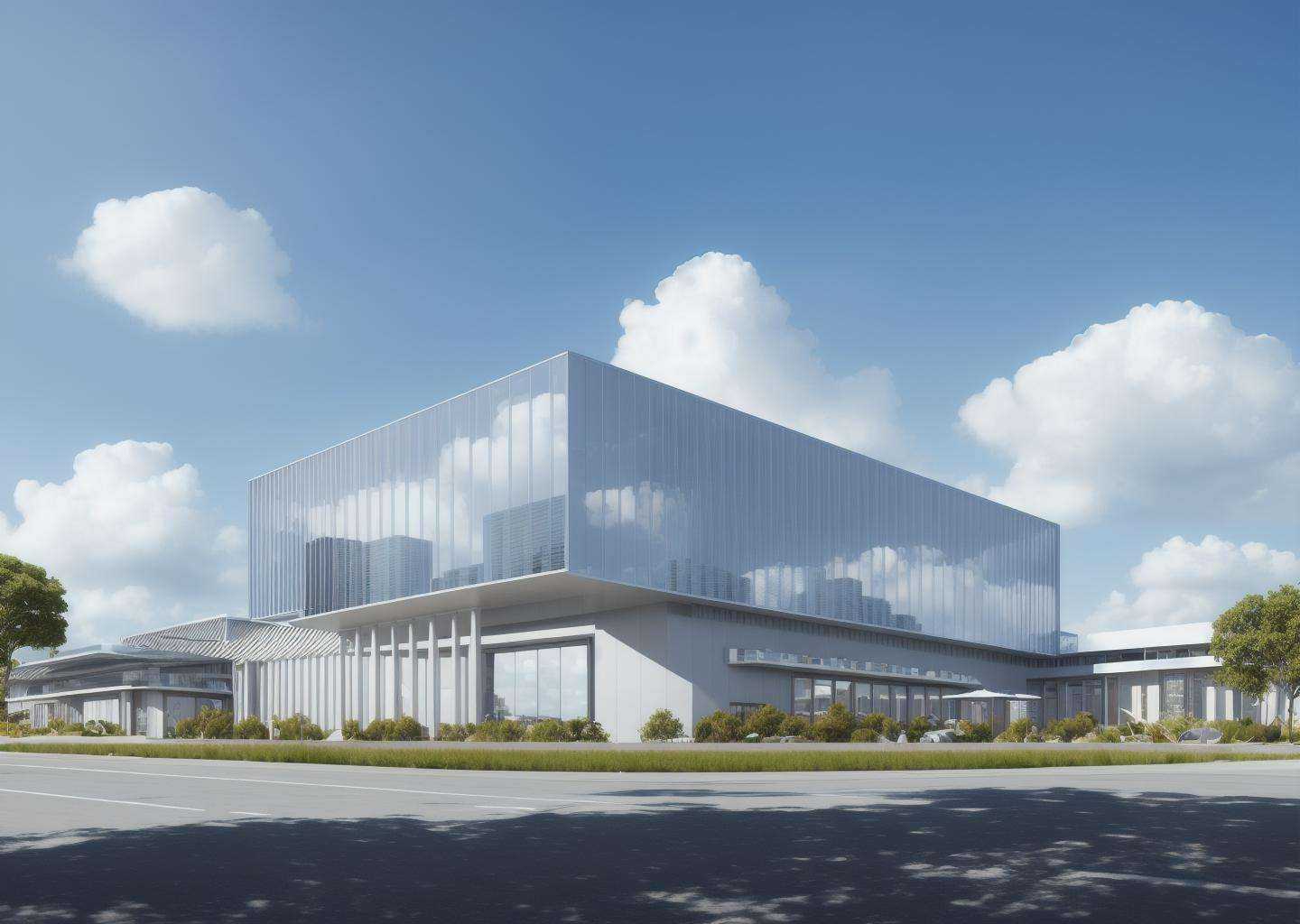 (masterpiece),(high quality), best quality, real,(realistic), super detailed, (full detail),(4k),8k,architecture,Modern style,Blue sky and white clouds<lora:XSarchitectural-27Typeofcommodity:0.4>