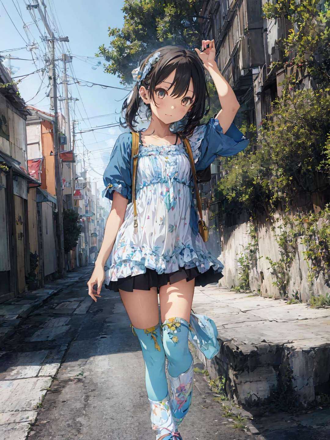 1 girl,  solo,  hatune miku on Tensor.Art