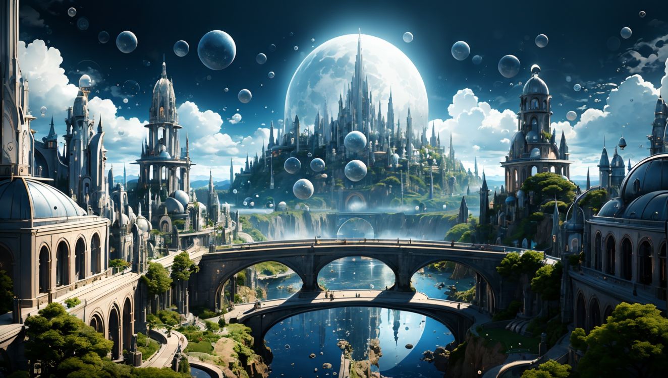 City_of_Wisdom 智慧之城 by 会飞的香蕉 on Tensor.Art