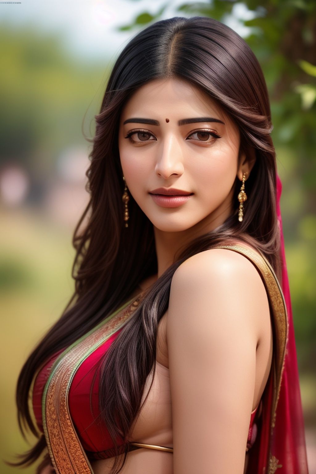 high quality photo of a beautiful woman ,  detailed face,  outdoor photoshoot on Tensor.Art