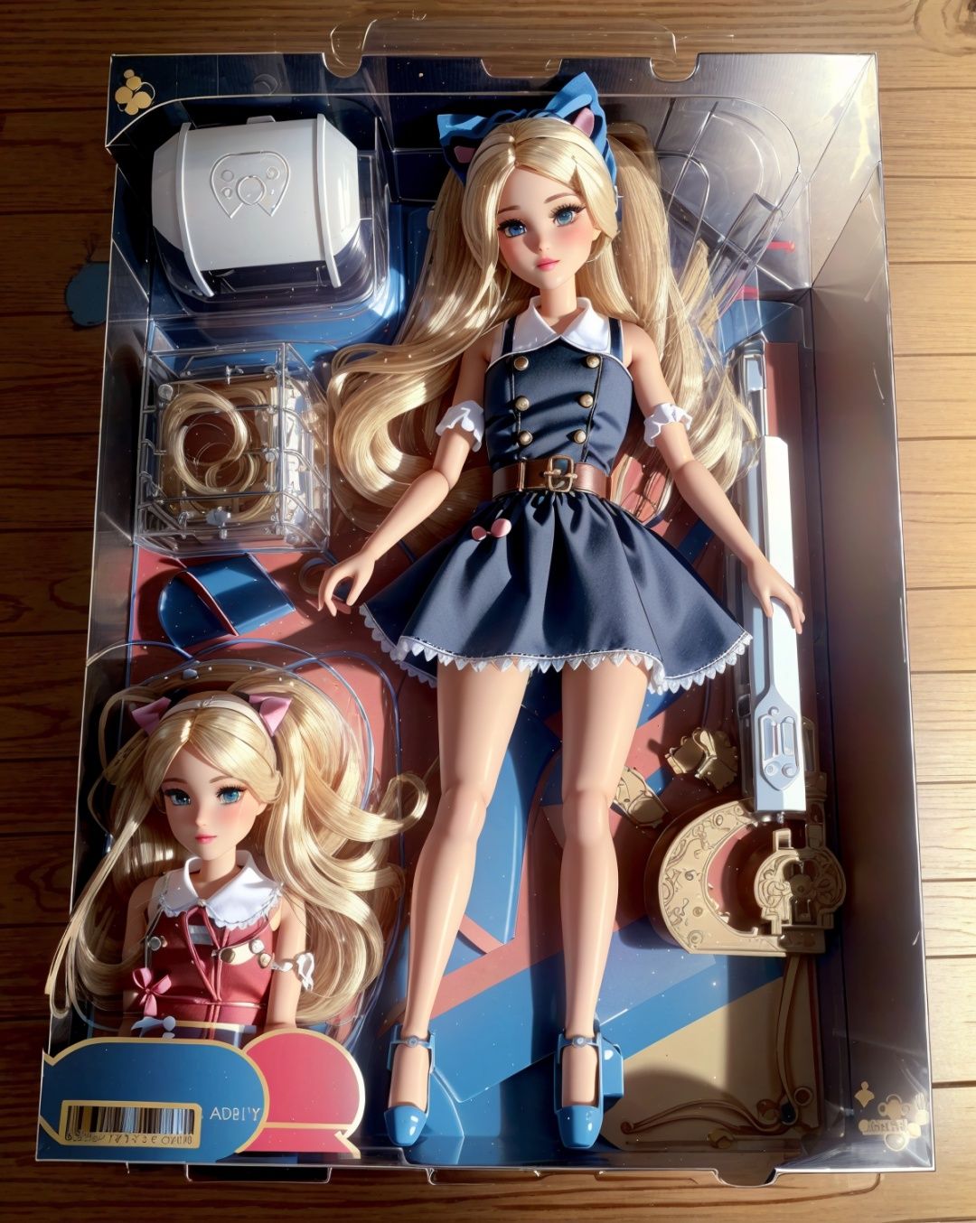 toy,  doll,  character print on Tensor.Art