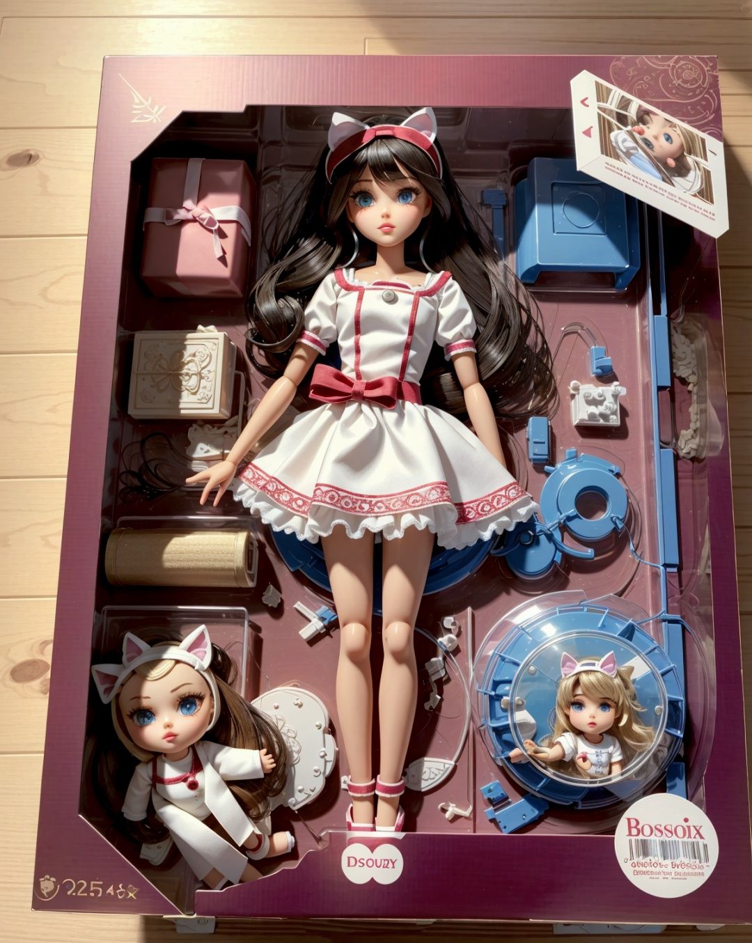 toy,  doll,  character print on Tensor.Art