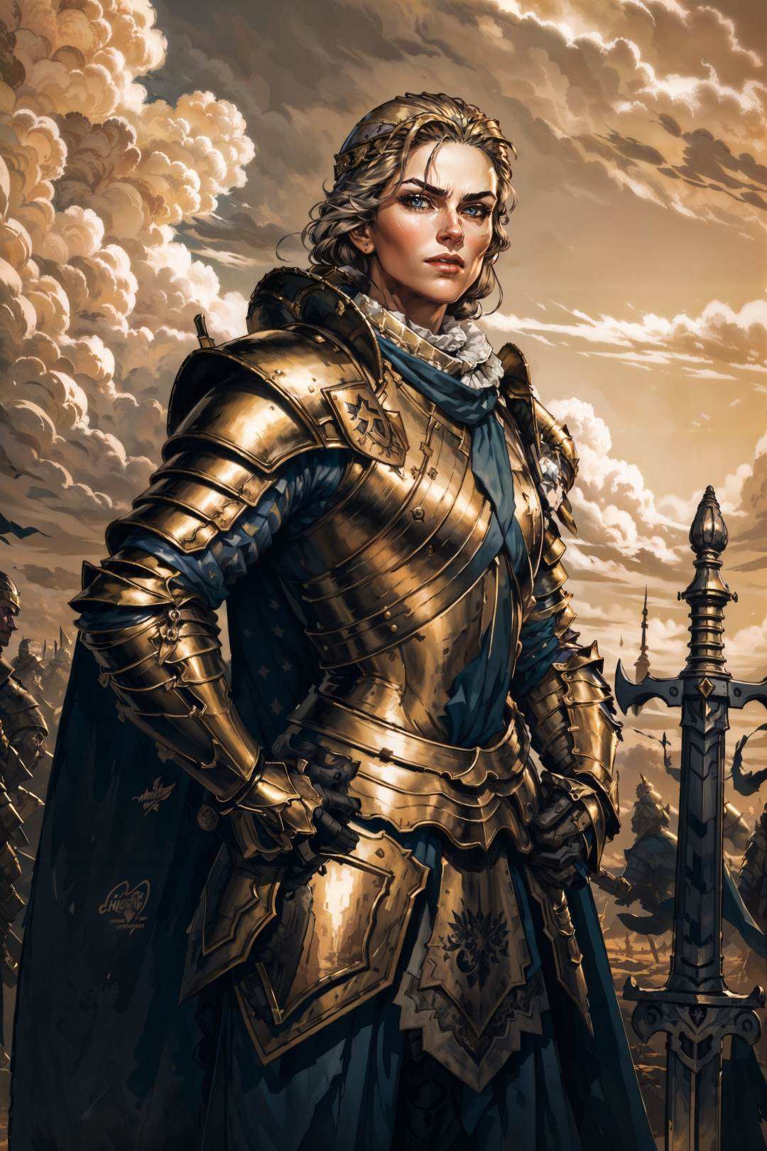 queen_meve,  solo,  long hair on Tensor.Art