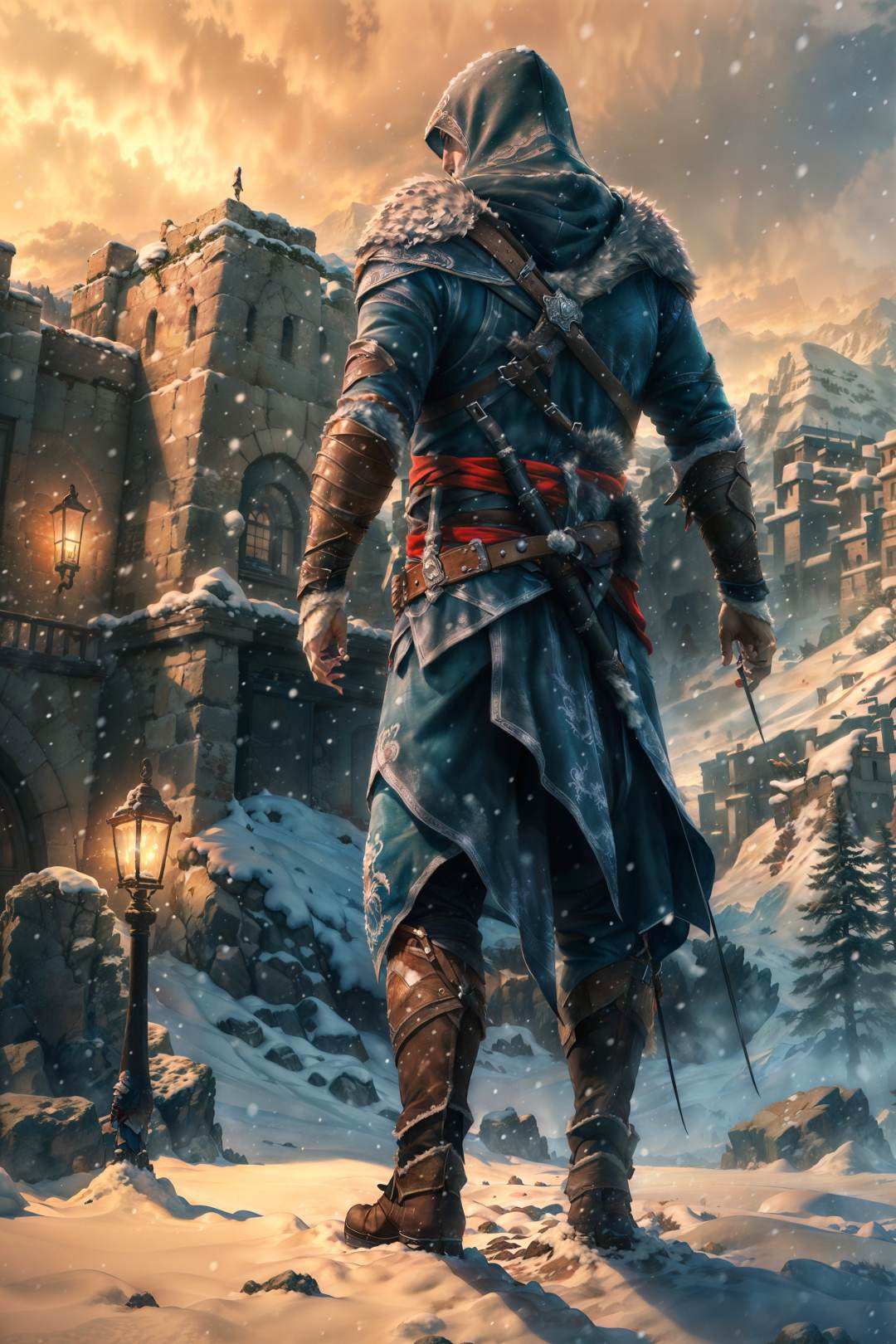 ezio_soul3142,  solo,  1boy by soul3142 on Tensor.Art
