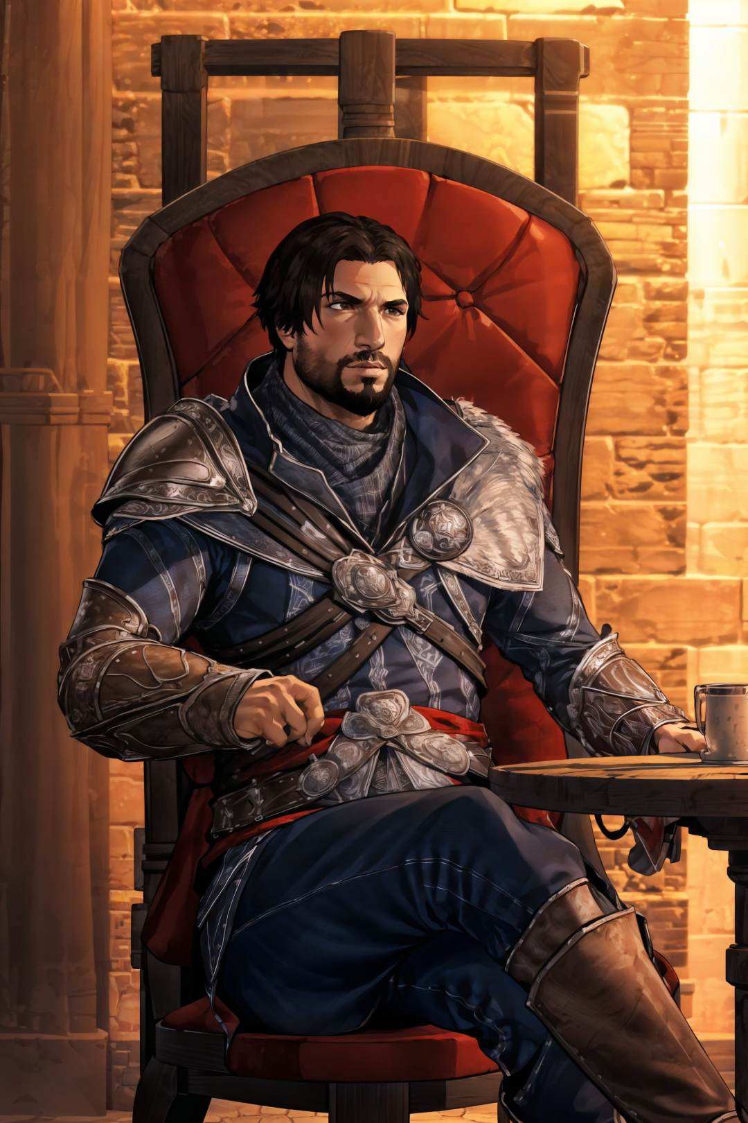 ezio_soul3142,  solo,  black hair by soul3142 on Tensor.Art